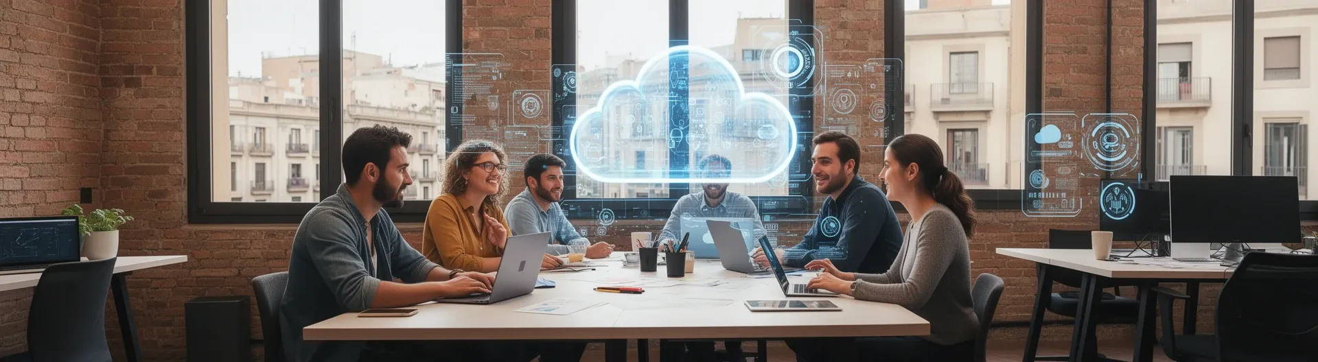 Contacto con empresa de informatica brainstorming