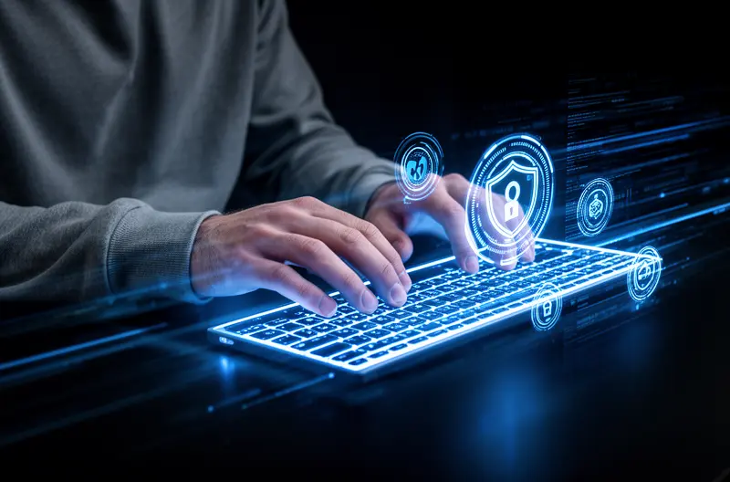 Técnico realizando mantenimiento preventivo en servidor empresarial Madrid, Equipo de soporte informático atendiendo incidencia técnica de forma remota, Firewall y sistemas de ciberseguridad protegiendo red corporativa, Profesional IT instalando equipos informáticos en oficina Madrid, Panel de monitorización de infraestructura tecnológica empresarial