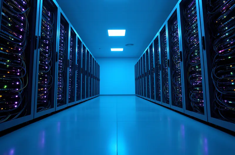 Técnico realizando mantenimiento preventivo en servidor empresarial en Córdoba, Equipo informático siendo revisado durante auditoría de seguridad, Sala de servidores con sistemas monitorizados y protegidos, Profesional IT ofreciendo soporte técnico presencial en oficina, Panel de control mostrando estado óptimo de infraestructura tecnológica