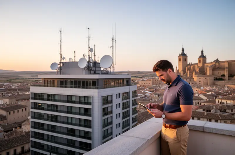 técnico realizando mantenimiento preventivo en servidor empresarial, equipo de soporte informático remoto atendiendo incidencia, sistema de monitorización de infraestructura IT en tiempo real, instalación de soluciones de ciberseguridad en empresa, auditoría técnica de sistemas informáticos corporativos