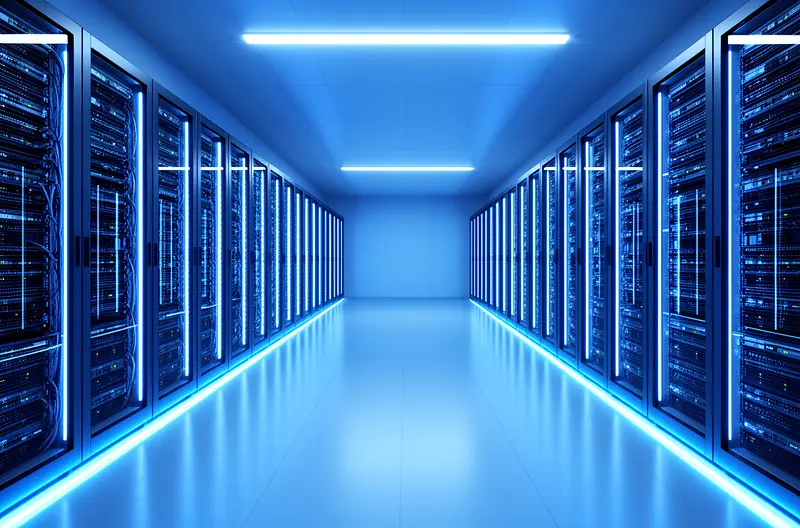 Técnico realizando mantenimiento preventivo en servidor empresarial San Martín de la Vega, Equipo de soporte informático atendiendo incidencia en oficina de pyme, Panel de monitorización de sistemas IT con alertas proactivas, Infraestructura de red empresarial con equipos Cisco y Fortinet instalados, Auditoría informática gratuita evaluando seguridad y copias de respaldo