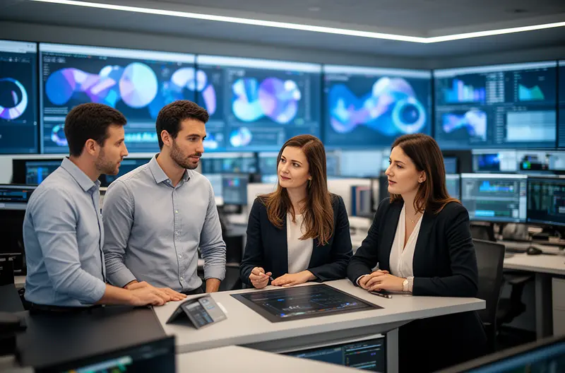 Técnico realizando mantenimiento informático en oficina de Alcobendas, Equipo de soporte técnico atendiendo incidencia informática en empresa, Servidor empresarial con sistemas de seguridad y backup en Alcobendas, Auditoría informática gratuita en pyme de Alcobendas, Infraestructura tecnológica moderna con mantenimiento preventivo