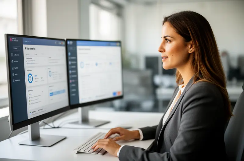 Técnico realizando mantenimiento preventivo en servidor empresarial en Torrejón de Ardoz, Panel de monitorización de infraestructura IT con alertas de seguridad en tiempo real, Equipo de soporte técnico configurando firewall y protección de endpoints, Sala de servidores con sistemas de backup y recuperación ante desastres, Auditoría tecnológica proactiva identificando vulnerabilidades en red empresarial