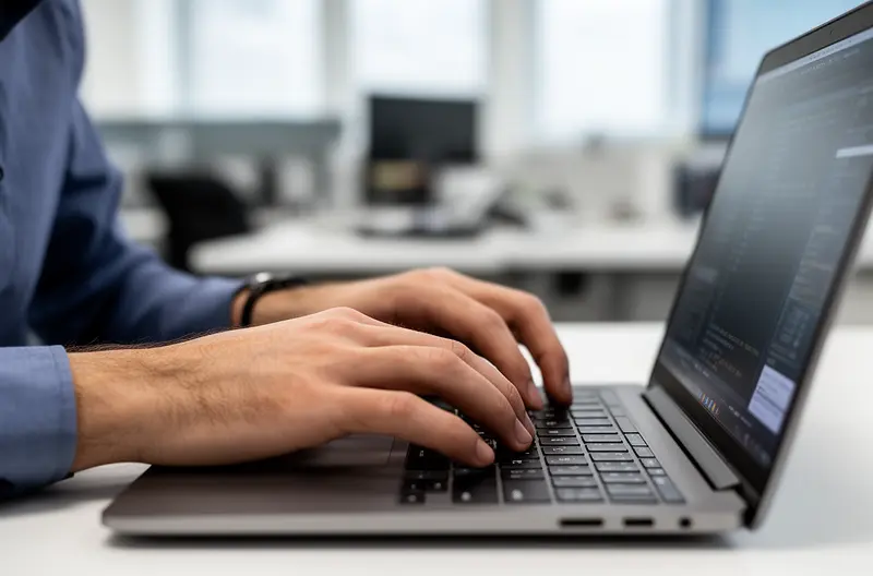 Técnico realizando mantenimiento preventivo en servidor empresarial en Leganés, Equipo de soporte informático revisando infraestructura tecnológica de empresa, Sistema NAS con copias de seguridad automatizadas en entorno empresarial, Monitorización de red empresarial con herramientas profesionales de gestión, Servicio de mantenimiento correctivo resolviendo incidencia informática en oficina