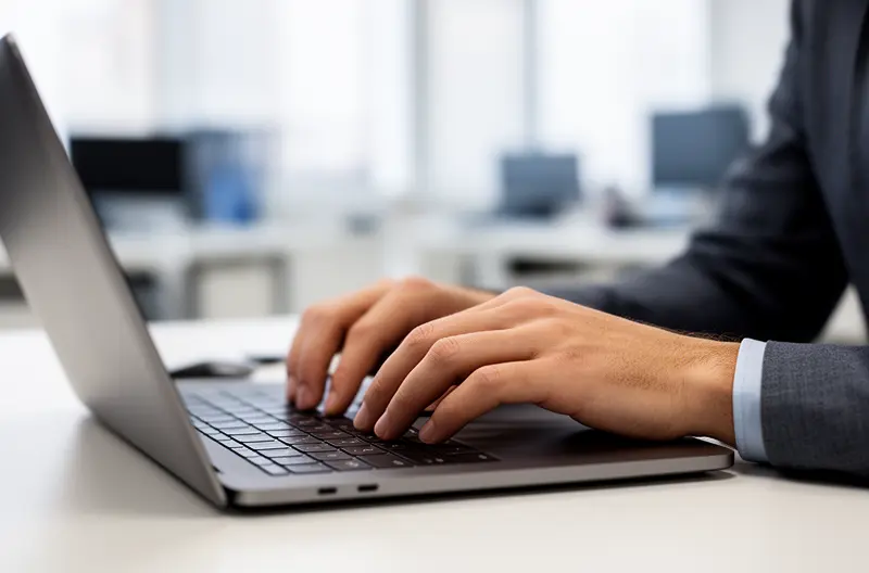 Técnico realizando mantenimiento preventivo en servidor empresarial en Alcalá de Henares, Equipo informático empresarial con monitorización de sistemas en tiempo real, Auditoría informática completa del parque tecnológico de empresa en Alcalá, Profesional configurando medidas de seguridad y protección de datos empresariales, Panel de control de mantenimiento informático mostrando estado de equipos y sistemas