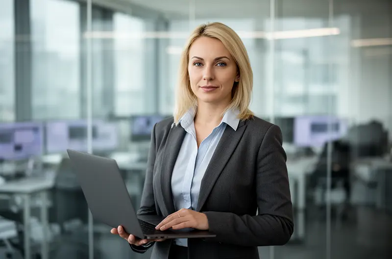 Técnico realizando mantenimiento preventivo en servidor empresarial en Alcalá de Henares, Equipo informático empresarial con monitorización de sistemas en tiempo real, Auditoría informática completa del parque tecnológico de empresa en Alcalá, Profesional configurando medidas de seguridad y protección de datos empresariales, Panel de control de mantenimiento informático mostrando estado de equipos y sistemas