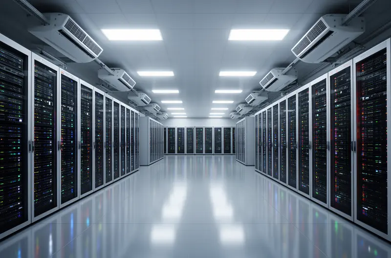 Técnico realizando mantenimiento preventivo en servidor de empresa en La Coruña, Equipo de soporte informático configurando red empresarial en oficina, Monitorización remota de sistemas informáticos con herramientas profesionales, Auditoría de infraestructura IT en empresa del sector industrial, Técnico instalando equipos informáticos en instalaciones de cliente en Galicia