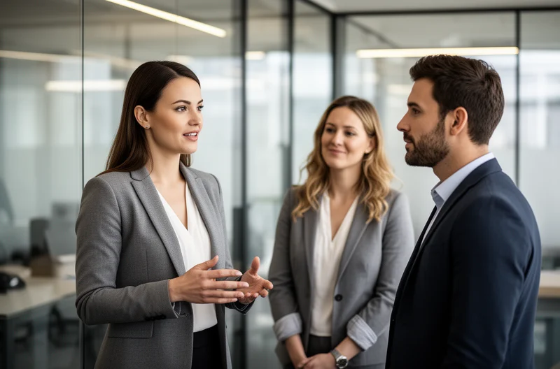 Centralita telefónica IP instalada en oficina empresarial moderna, Técnico configurando sistema de telefonía VoIP para empresa, Panel de control de centralita empresarial con múltiples extensiones, Equipo de trabajo utilizando extensiones móviles de centralita corporativa, Sala de servidores con infraestructura de comunicaciones empresariales