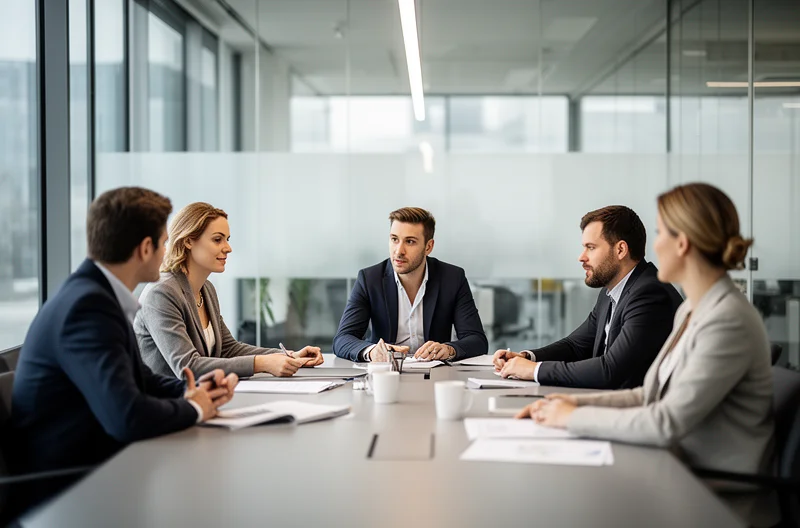Sistema de voz IP empresarial en sala de reuniones, Teléfono IP multiconferencia Panasonic NT700 para empresas, Infraestructura de telefonía VoIP corporativa, Implementación de voz IP en oficina moderna